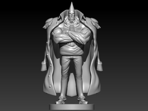KONG - Commander in Chief of the World Government - ONE PIECE Model do druku 3D