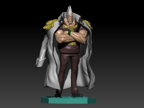 KONG - Commander in Chief of the World Government - ONE PIECE Model do druku 3D