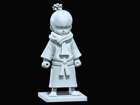 Momonosuke - TEK PAR&Ccedil;A - 3D BASKI 3D Baskı Modeli