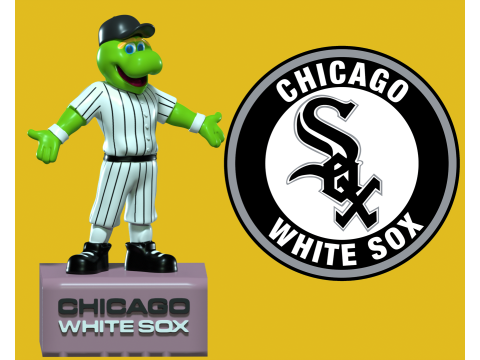 MLB - Chicago White Sox mascot statue - 3d Print 3D Print Model