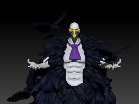 KARASU - Revolutionary Army - ONE PIECE - 3d print 3Dプリントモデル