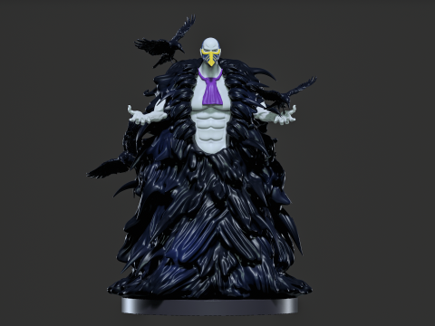 KARASU - Revolutionary Army - ONE PIECE - 3d print 3Dプリントモデル