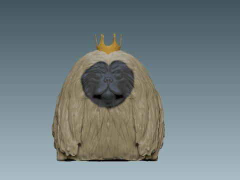 Summit Pekingese Dog- Figure Sculpture Puppy - 3D print 3D 模型