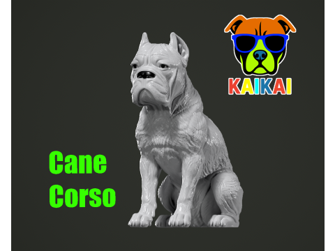 Cane Corso - English Mastiff model - 3D print 3D Принт Модель
