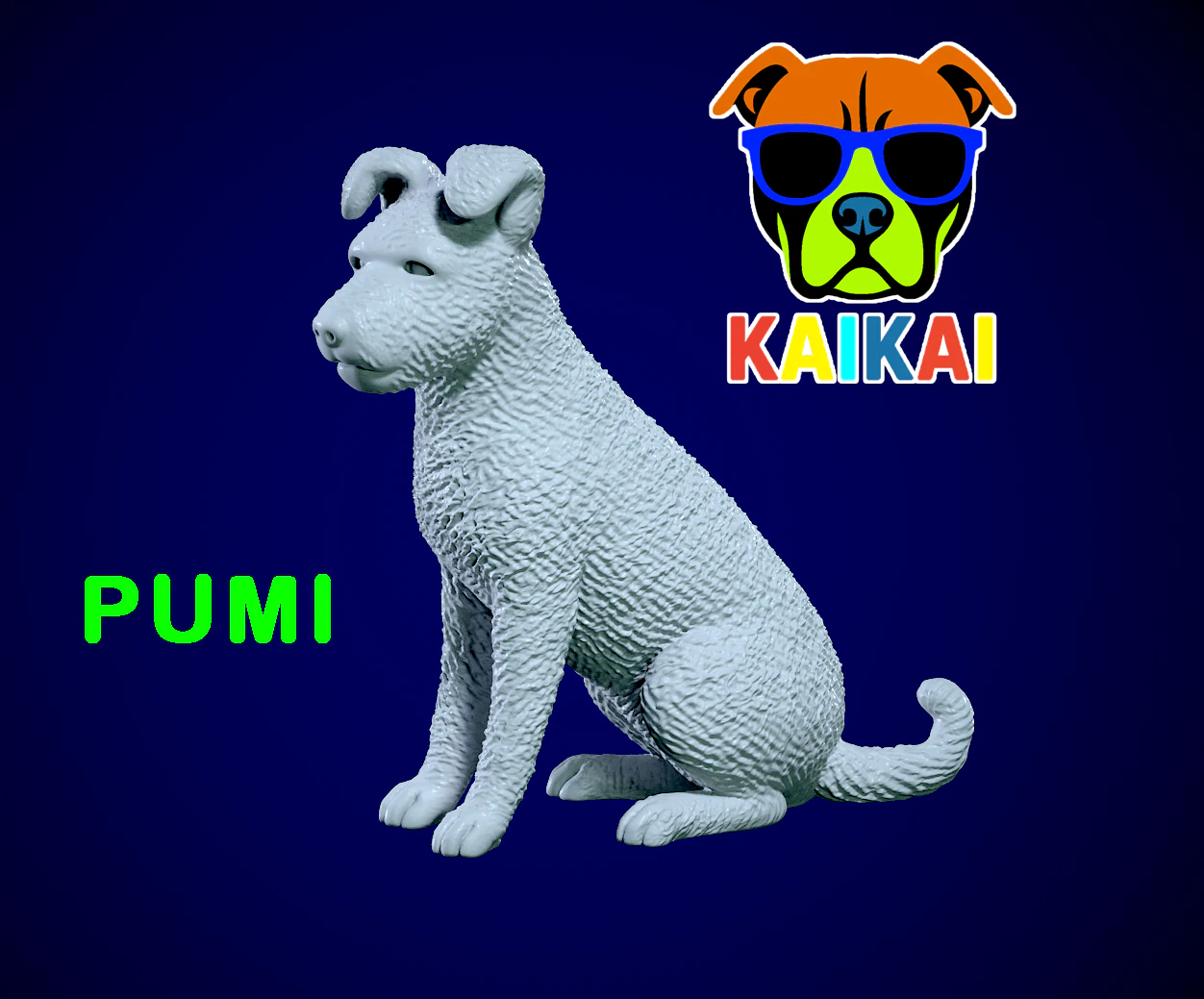 Pumi Dog - Pumi Hungary model - 3D print 3D Print Model .c4d .max .obj .3ds .fbx .stl .blend 