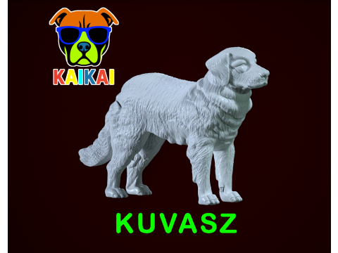 Kuvasz - Kuvasz Hungary MODEL - 3D print 3D-printmodel