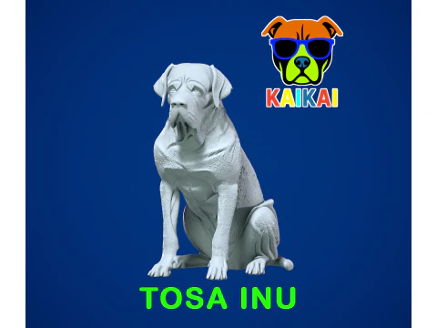 Tosa Inu - modelo Mastim Japon&ecirc;s - impress&atilde;o 3D Modelo de Impressão 3D