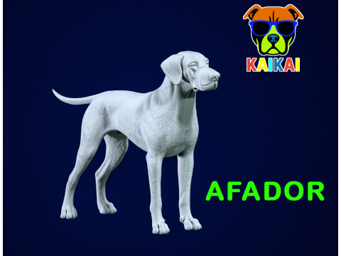 The Afador Breed model - 3D print Modelo de impresión 3D