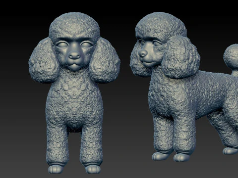 Oyuncak Kaniş K&ouml;pek - Kaniş K&ouml;pek - 3D baskı 3D Baskı Modeli