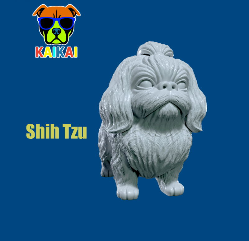 Shih Tzu Dog - Cuc Dog model - 3D print 3D 프린트 모델 .c4d .max .obj .3ds .fbx .stl .blend