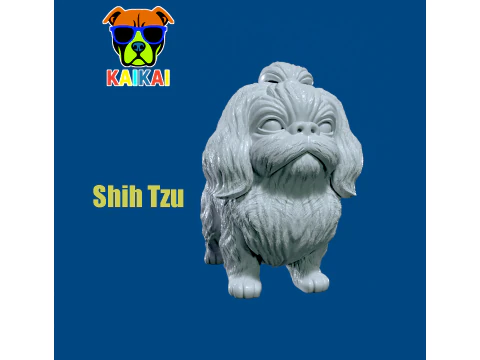 Shih Tzu K&ouml;pek - Cuc K&ouml;pek modeli - 3D baskı 3D Baskı Modeli