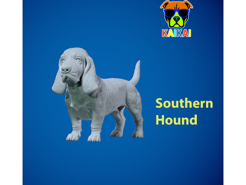Southern Hound DOG model - decor - 3D print 3D 프린트 모델