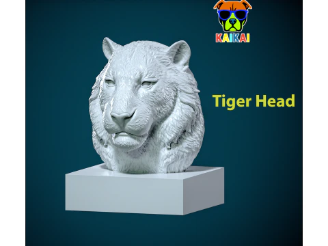 Tiger - Panthera tigris Modell - Statue - 3D-Druck 3D Druckmodell