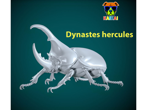 Dynastes hercules model - statue - 3D print 3D Print Model