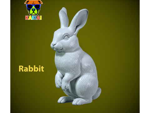 Rabbit rex model urban vibes 3D Print Model