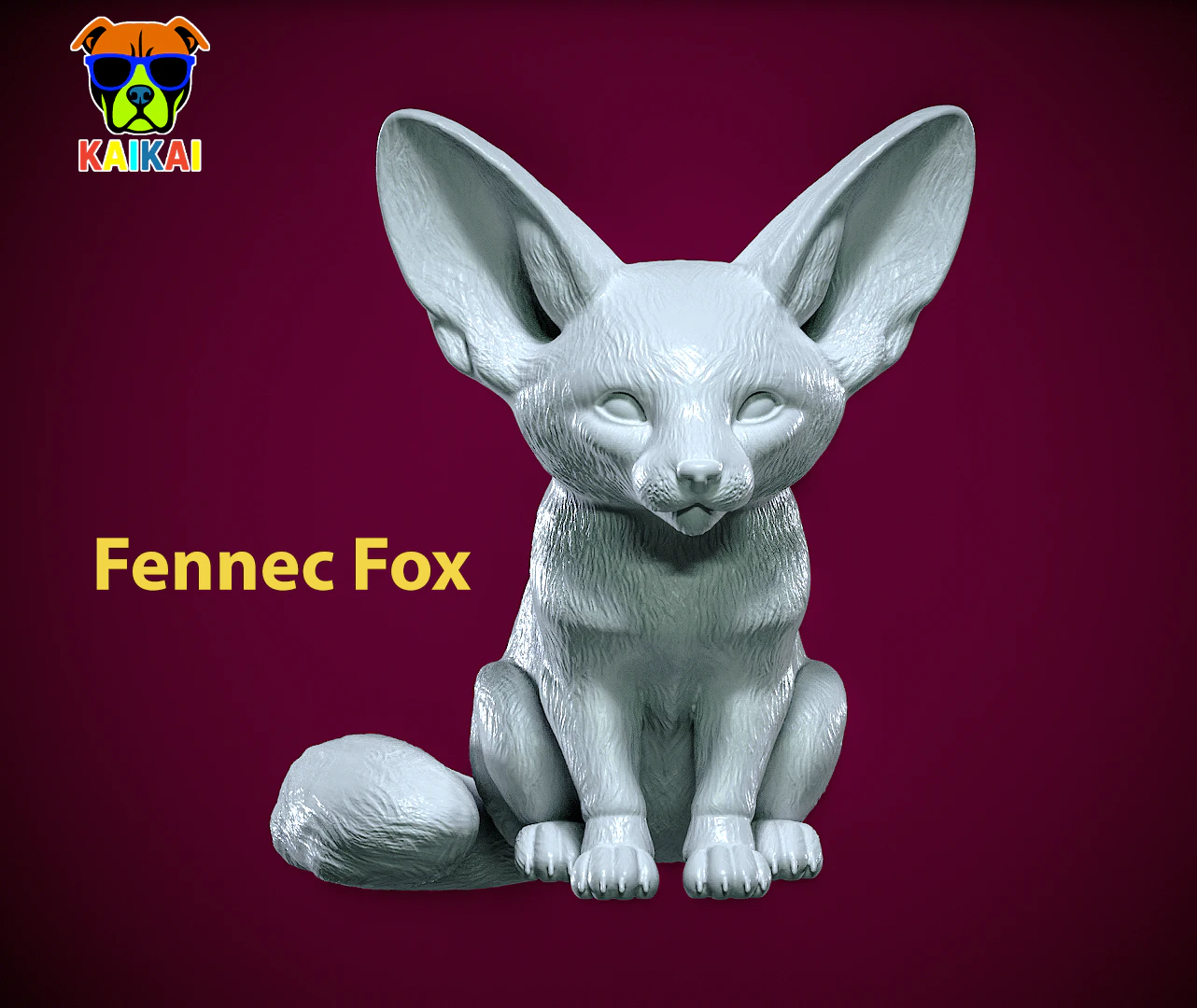 Fox Poses - Red fox statue - decor - 3D print 3D Print Model .c4d .max .obj .3ds .fbx .stl .blend 