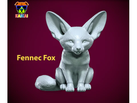 Tilki Pozları - Kızıl Tilki heykeli - dekor - 3D baskı 3D Baskı Modeli