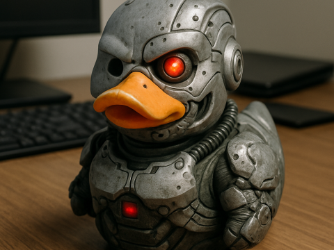 Cyborg Duck Urban vibes 3D Принт Модель