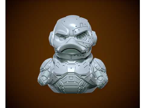 Cyborg Duck Urban vibes 3D Принт Модель