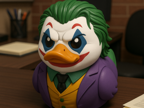 Joker duck Urban vibes 3D 프린트 모델