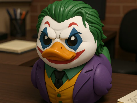 Pato Coringa Vibra&ccedil;&otilde;es urbanas Modelo de Impressão 3D