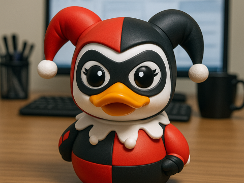Harley Quinn Duck urban vibes 3D 프린트 모델