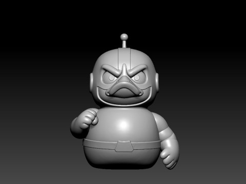 The atom DC urban vibes 3Dプリントモデル