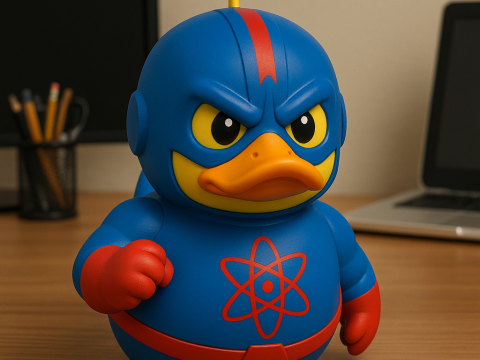 The atom DC urban vibes 3Dプリントモデル