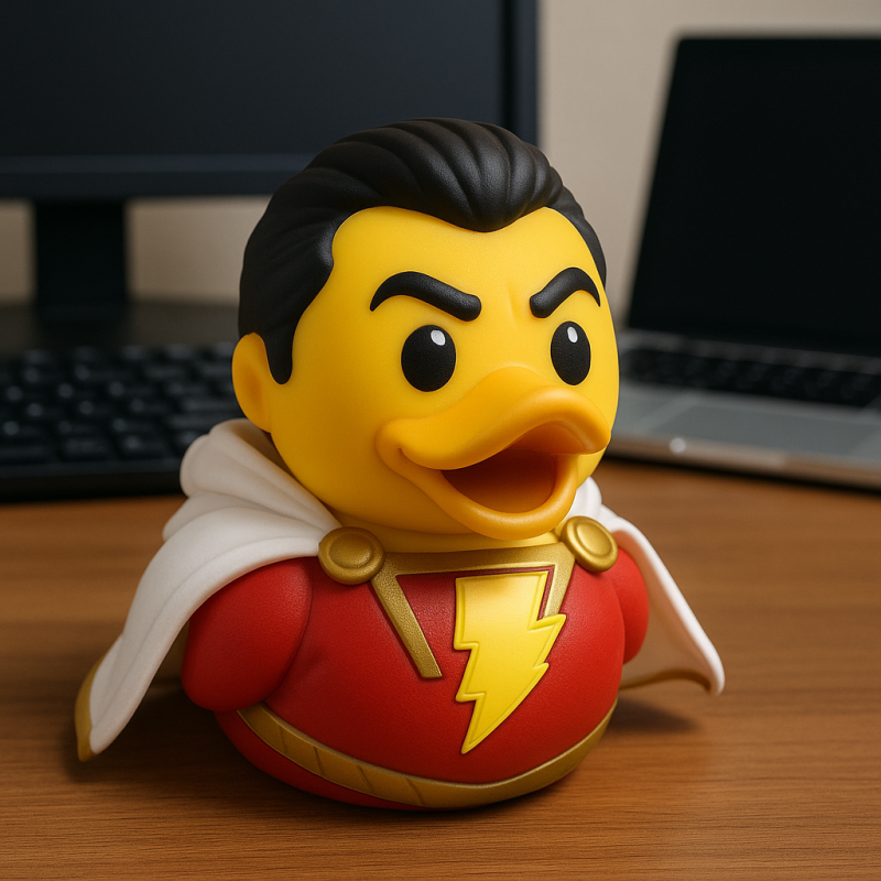 DC comic character Shazam urban vibe 3D Print Model .c4d .max .obj .3ds .fbx .stl .blend