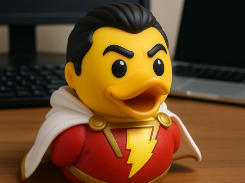 DC comic character Shazam urban vibe 3D Print Model