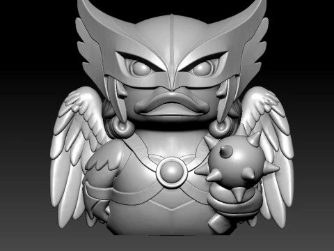 DC HAWKGIRL Urban vibe decor 3D Print Model