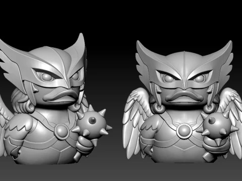 DC HAWKGIRL Urban vibe decor 3D Print Model