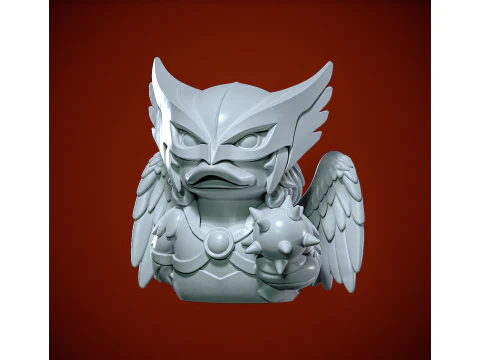DC HAWKGIRL Urban vibe decor 3D Print Model
