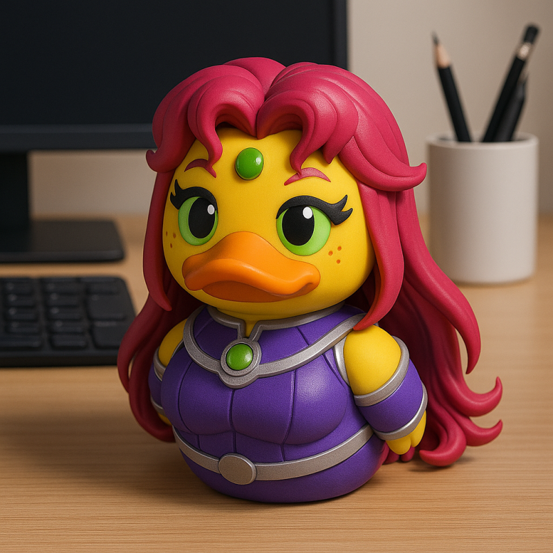 Starfire character urban vibes 3D Print Model .c4d .max .obj .3ds .fbx .stl .blend