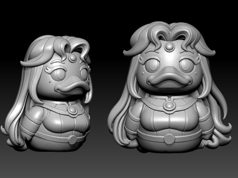 Starfire character urban vibes 3D Print Model