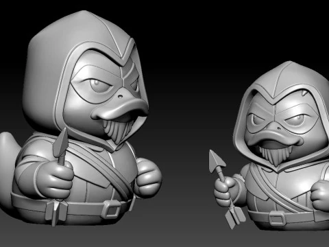 Green Arrow DC Urban vibes 3D Print Model