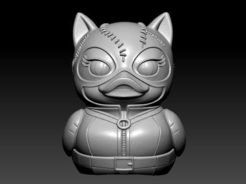 Catwoman DC urban vibes 3D-Druckmodell