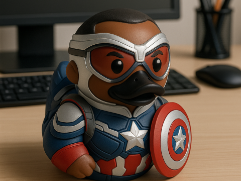 Sam Wilson DC urrban vibes 3D Print Model