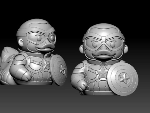 Sam Wilson DC urrban vibes 3D Print Model