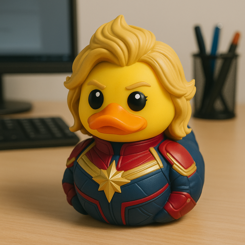 Captain Marvel model Urban vibes 3D Baskı Modeli .c4d .max .obj .3ds .fbx .stl .blend