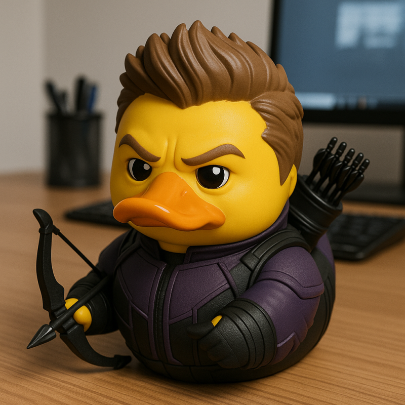 Hawkeye Marvel Universe - Urban vibes Model do druku 3D .c4d .max .obj .3ds .fbx .stl .blend 