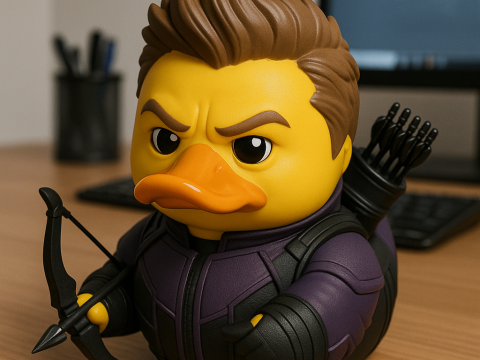 Hawkeye Marvel Universe - Urban vibes 3D Print Model