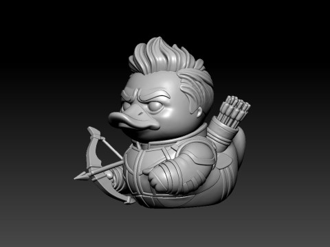 Hawkeye Marvel Universe - Urban vibes Model do druku 3D