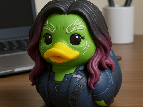 Gamora marvel Urban vibes 3D Print Model