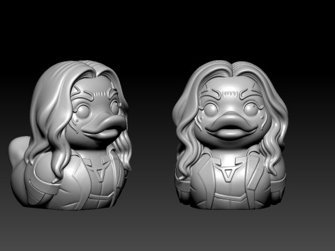 Gamora marvel Urban vibes 3D Baskı Modeli
