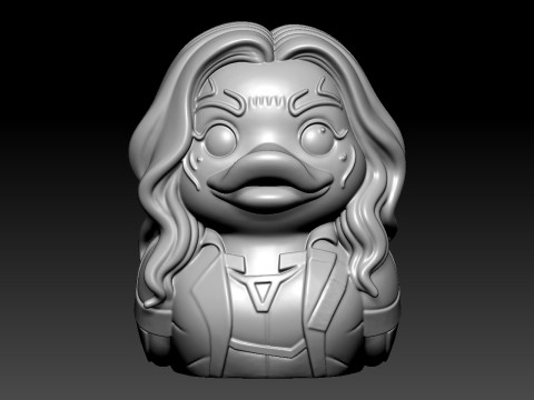 Gamora marvel Urban vibes 3D Baskı Modeli