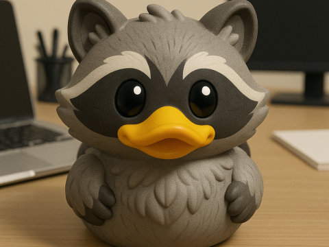Racoon marvel - Urrban vibes 3D Print Model