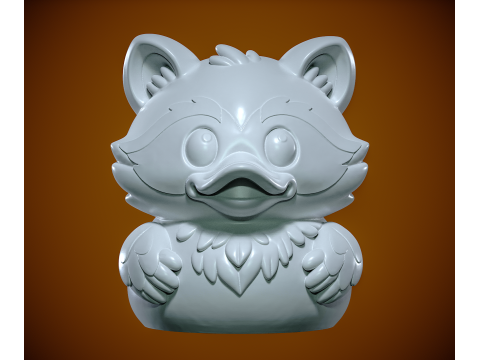 Racoon marvel - Urrban vibes 3D Baskı Modeli
