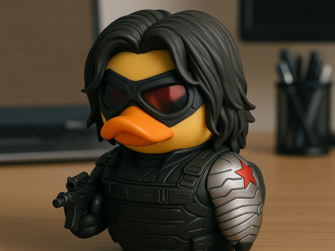 Winter Soldier marvel Urban vibes 3D-Druckmodell