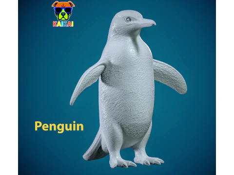 Model Cesarskiego Pingwina T - wydruk 3D Model do druku 3D